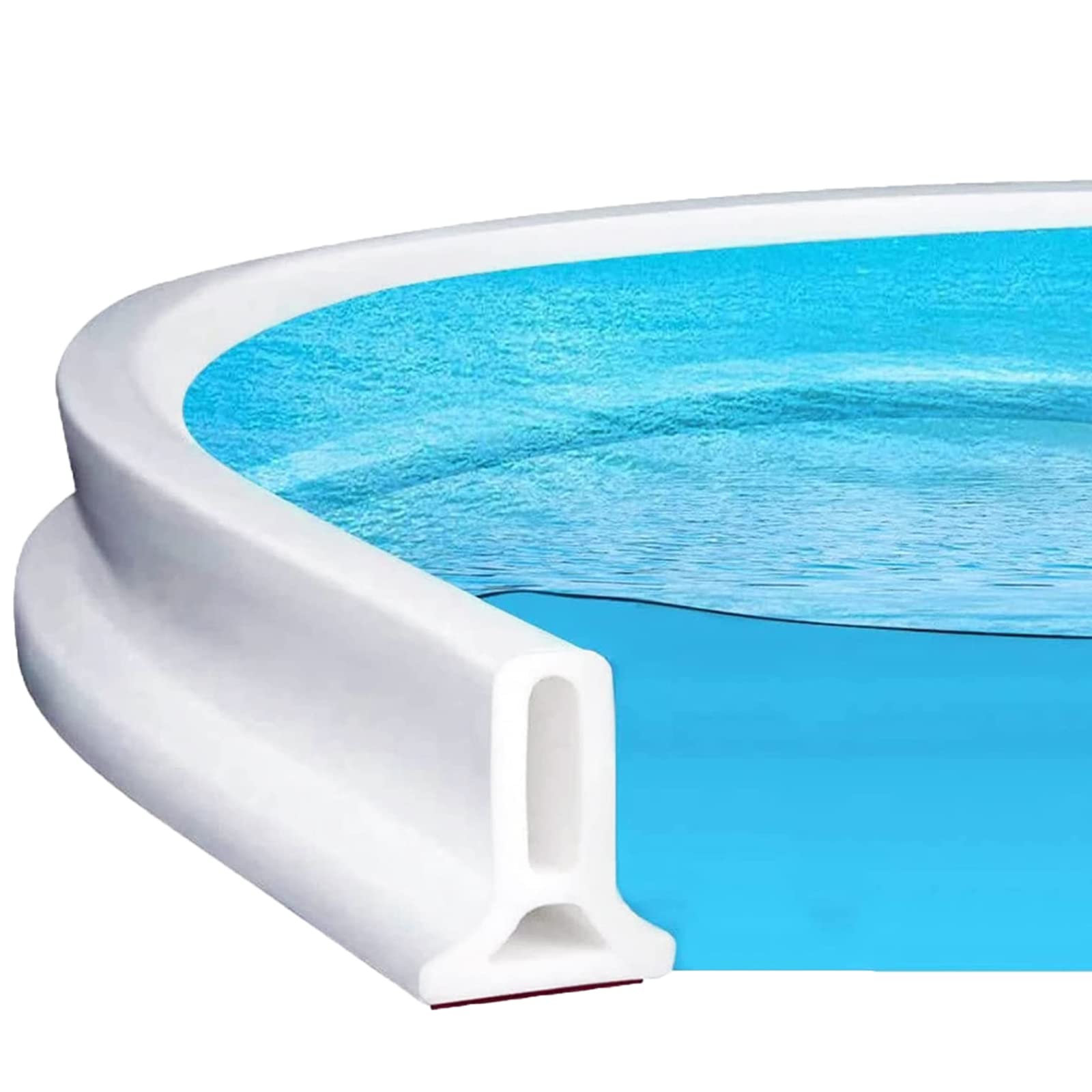 Barrière D'Eau De Douche, Seuil En Silicone Pour Pièce Humide, Bande D'Étanchéité Flexible Et
