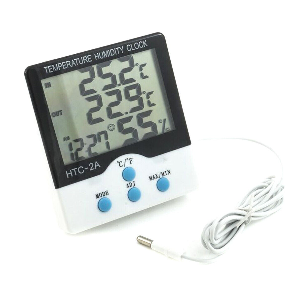 Termómetro Higrómetro LIORQUE (Pack 2): Controla Temperatura Y Humedad Con Precisión Y Pantalla Grande De 3,6 Pulgadas