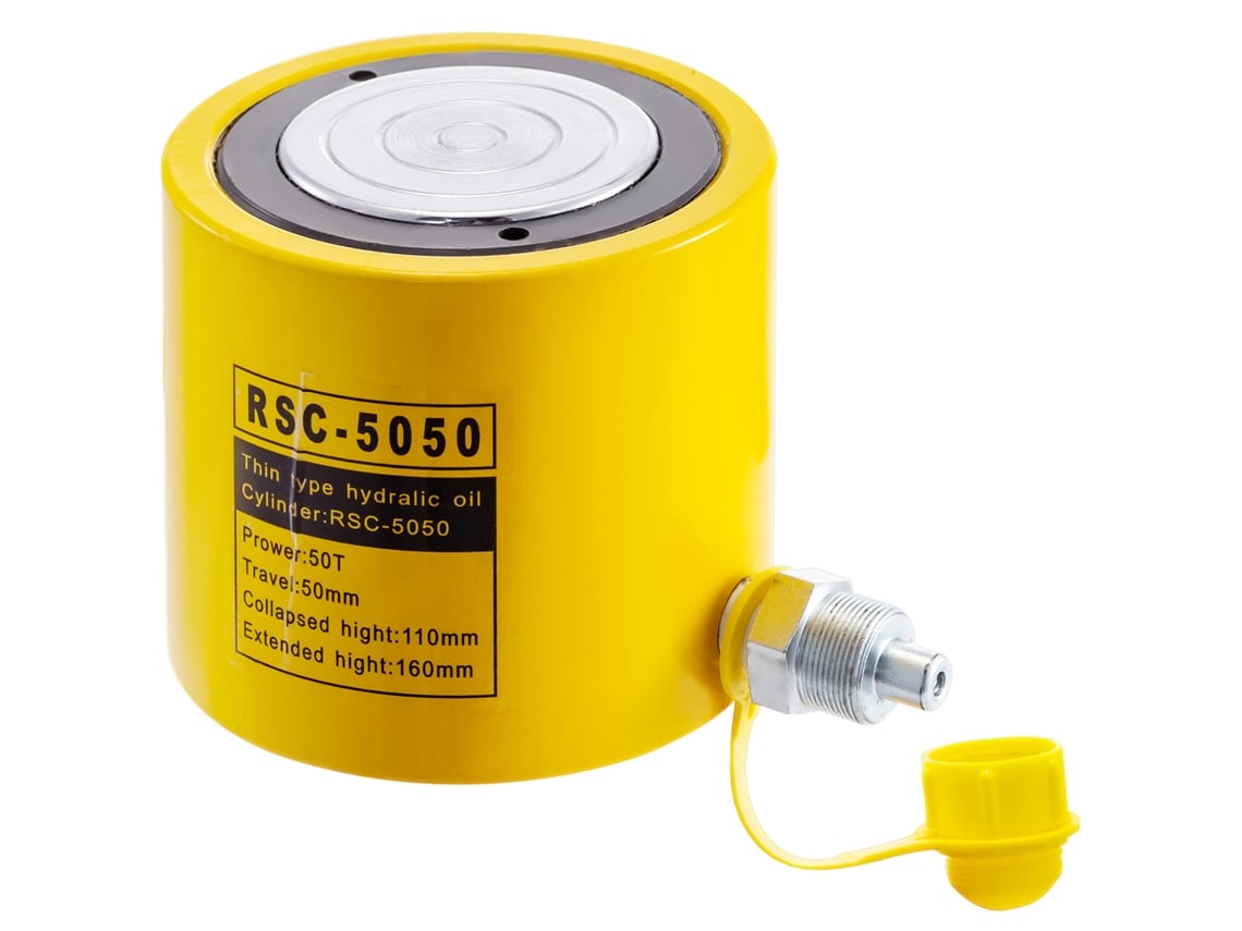 Pompa Pistone Cilindro Idraulico Per Gruetta Da Officina 2T A Doppio Effetto 8T