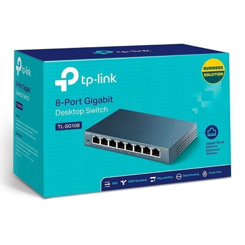Switch rj45 giga 8 ports tl-sg108e TP-LINK - 3