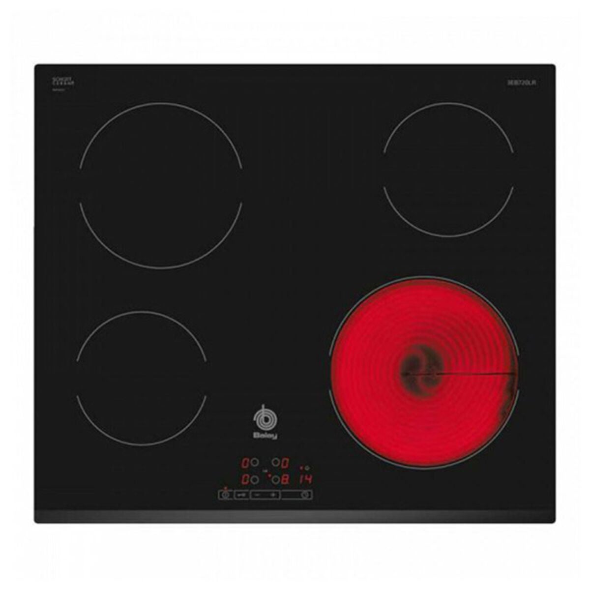 Balay 3EB720LR Placa Vitrocerámica 4 Zonas Negro - Imagen 5