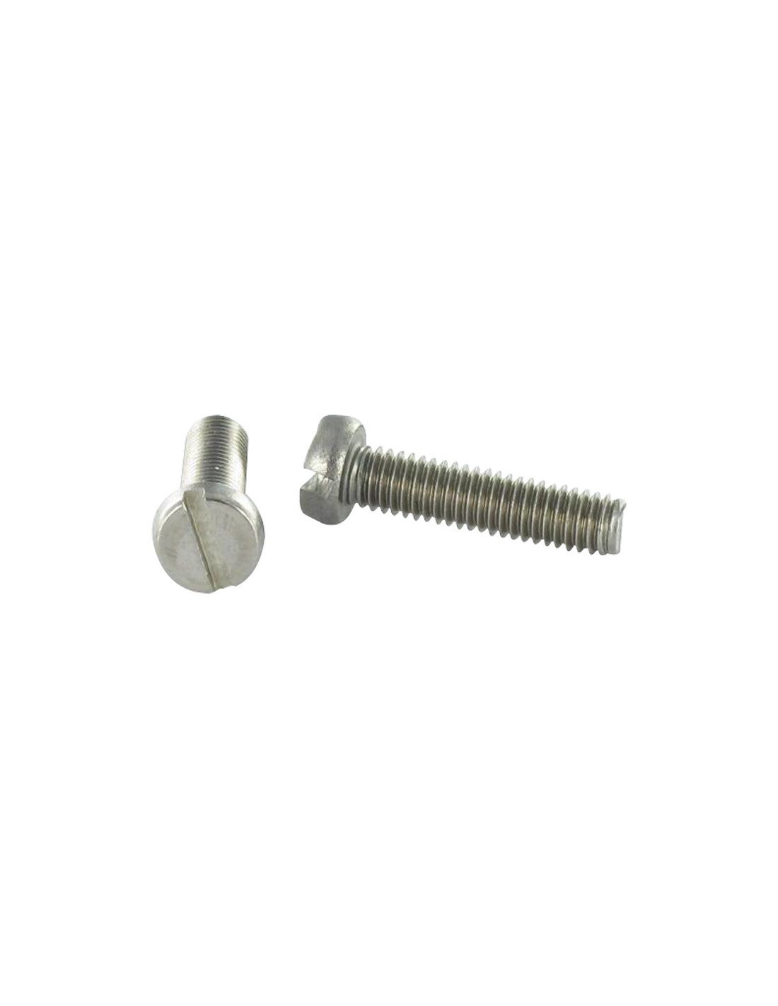 Vis Métaux Inox A2 Tête Cylindrique Tc Fendue M5x45-10 Pièces 