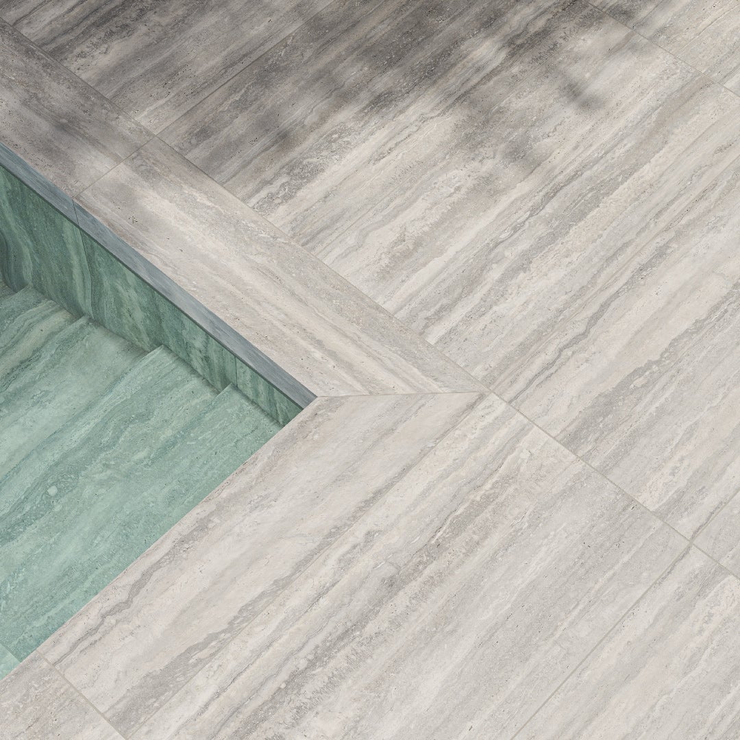 Roma Vein Silver - Travertino 20 mm Outdoor - Piastrelle 60x120x2 cm 20 mm - MTR 5002 60x120 GRIP R11 20 mm - 3