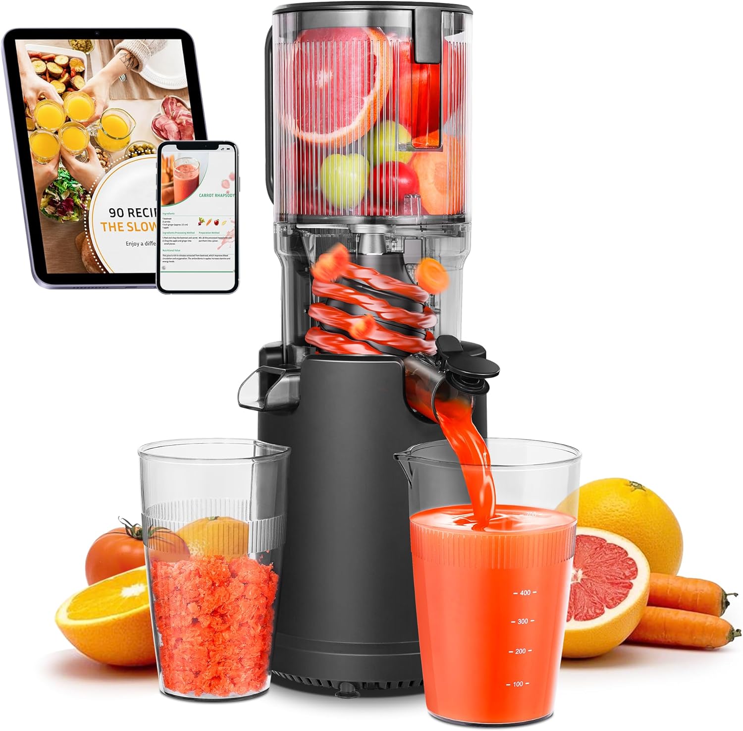 Slow Juicer Recetas Para Extractor De Zumos Licuadora Para
