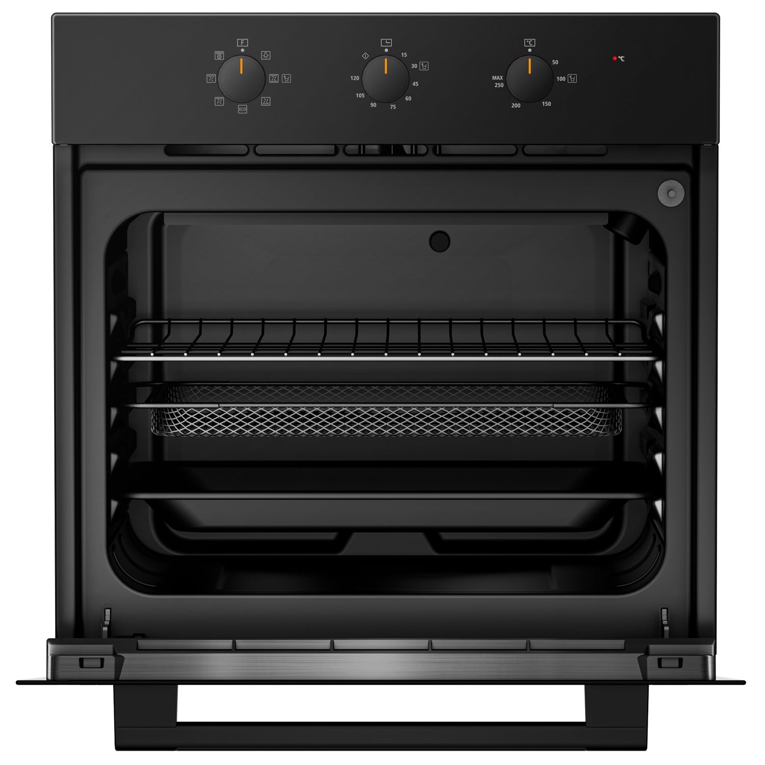 Four encastrable Friteuse à air chaud COMFEE CBO60M80M1-BK 60L Noir - 59,5 x 42,1 x 59,5 cm - Classe A - 3