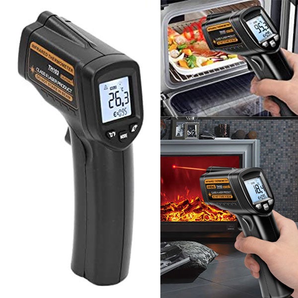 Termometro A Infrarossi, Pistola Laser Digitale Senza Contatto Per La Misurazione Della Temperatura Da 58f A 1112f Da 50c A 600c Con Display Lcd 85297418