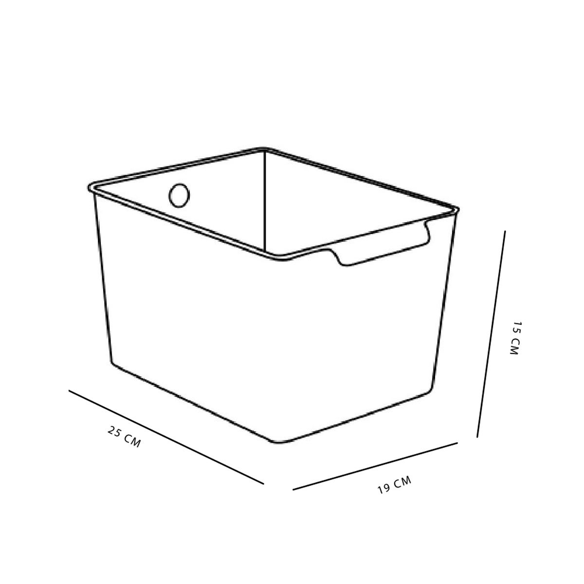 Panier de rangement plastique EQUIPMENT - 4