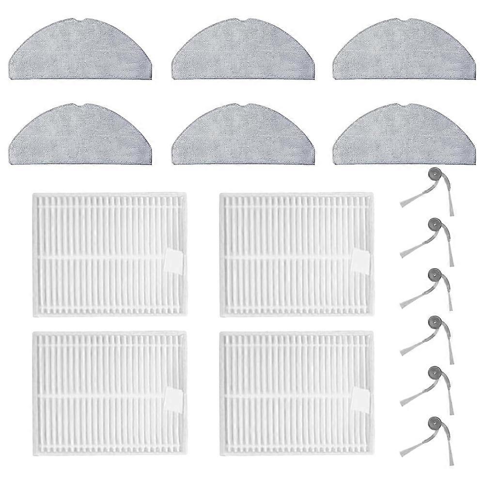 Chuancheng Kit Ricambi Per Lefant M520 M501 T700 T800 K7: Spazzola Rullo, 4 Laterali, 4 Filtri HEPA - 2