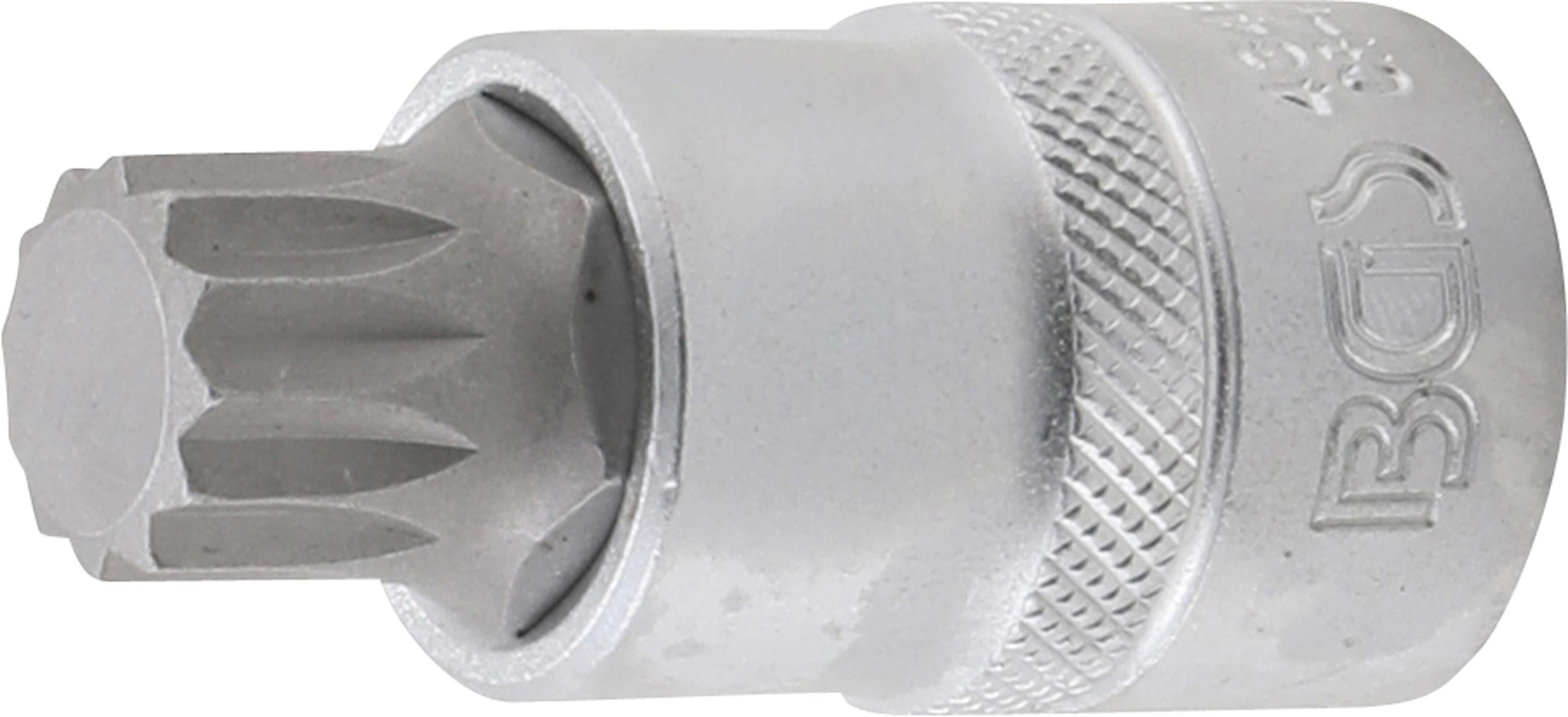 BGS Bit-Nasadka napęd kwadrat 12,5 mm (1/2") wewnętrzny wielozębny (dla XZN) M16 - 4346