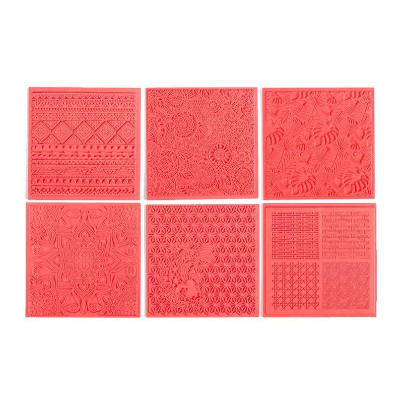 Lot De 4 Tapis Antiadhésifs Pour Pâte Polymère - 40x33 Cm - Réutilisables, Légers, Pour Four Et Modelage