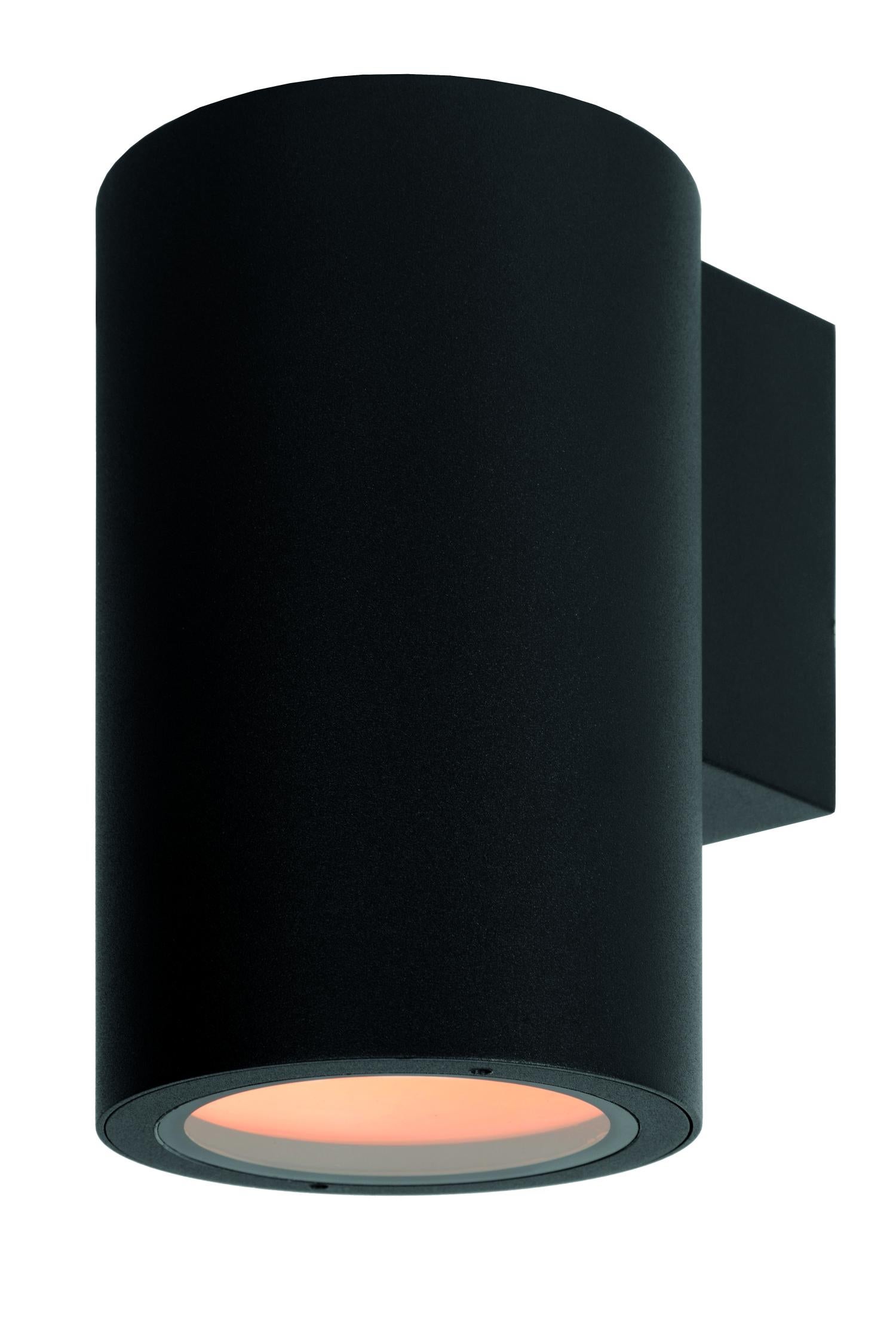 Kinkiet zewnętrzny VOLANTIS czarny 1xE27x40W wym:18,2x10,8x14,6cm IP54 Lucide