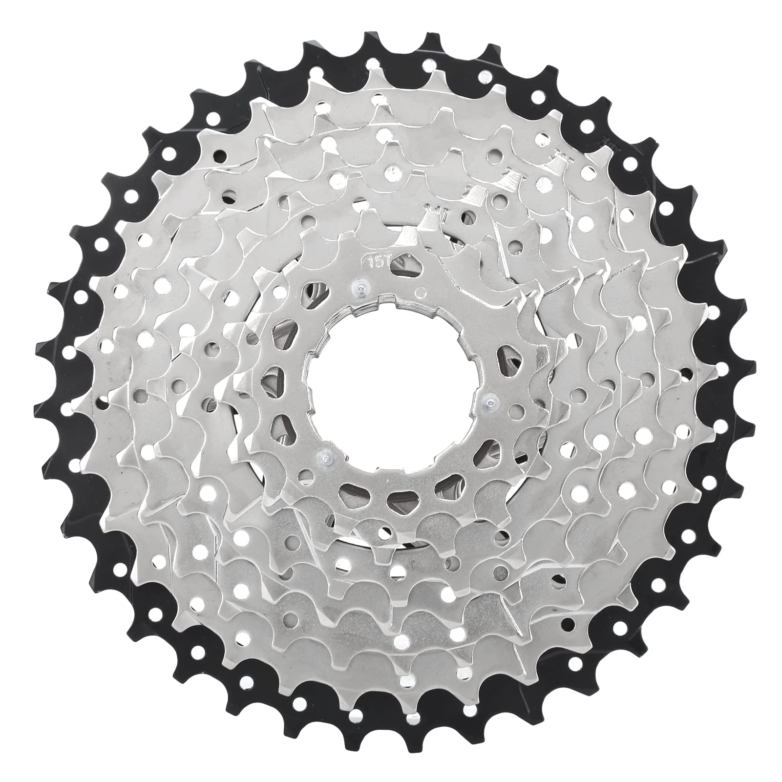 Piastra Da Parete In Acciaio Inossidabile 430 ENERLITES – Foro Singolo 3,6 Cm – 14x8,9 Cm – 7751O