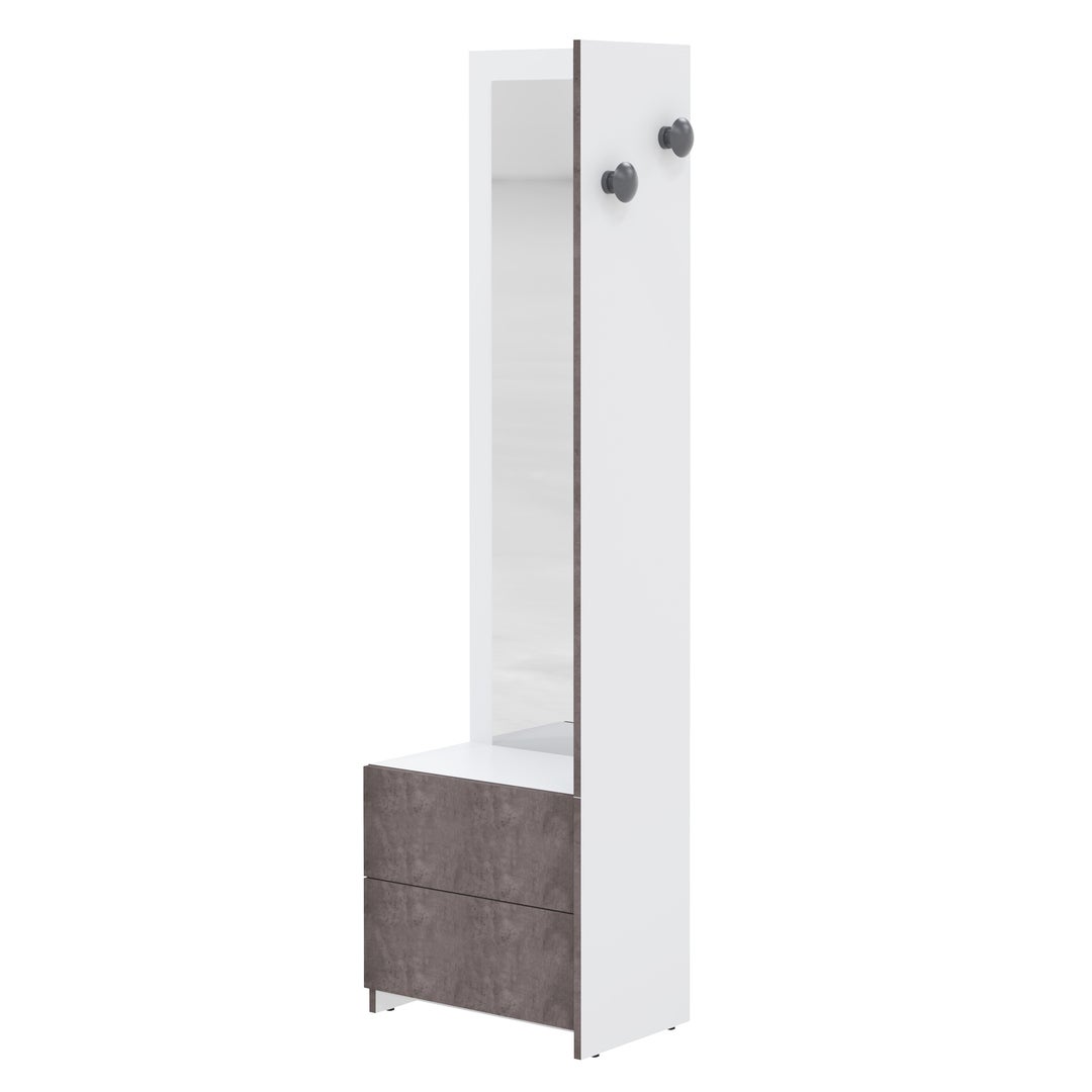 Table basse Gris béton 50x50x35 cm Aggloméré-ASH7649172781688 - Maison