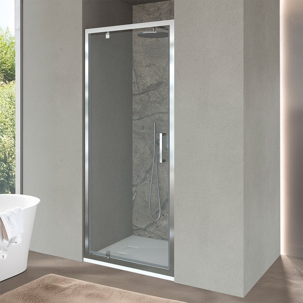 SIRHONA 116x70x185 cm Charnière pivotante pour porte de douche Porte de