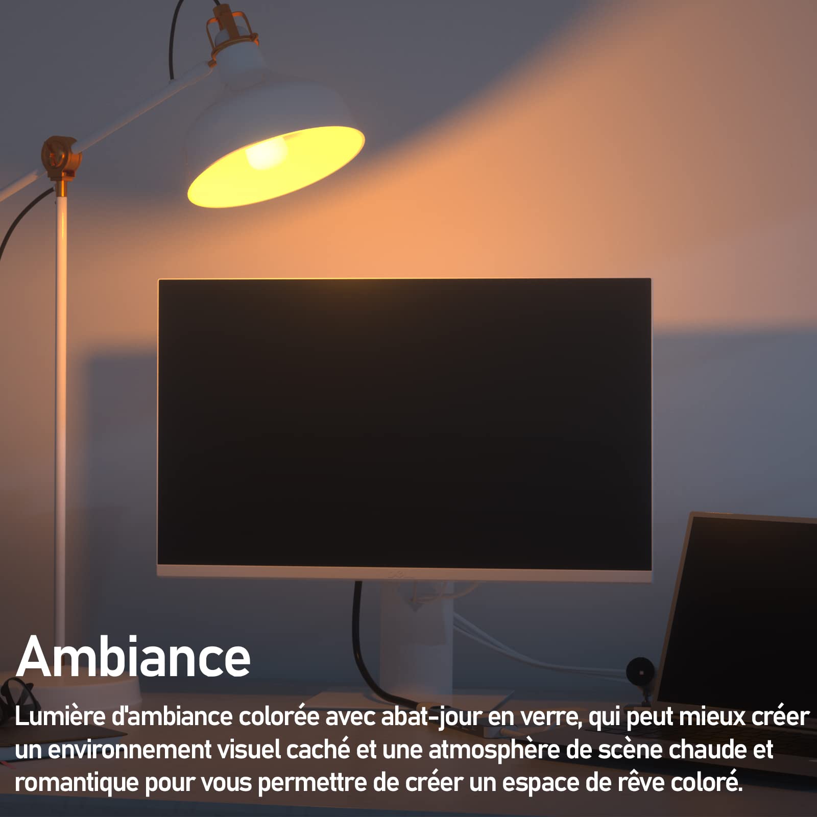 E14 Ampoule LED colorée, 3W Ampoule rouge, verte, bleue, jaune, adaptée à AC220-240v, Halloween/Christmas/Festival, Bar/Party Color Ampoule - 4