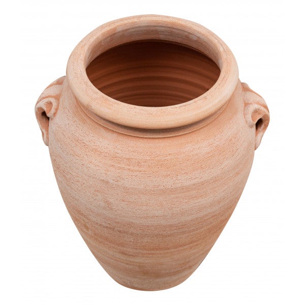 BISCOTTINI Porte-parapluie Amphore pour extérieur intérieur - Vase Porte parapluies Artisanal - Porte-parapluie de Jardin 36x34x46cm - 5