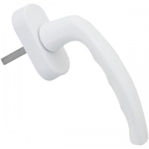 Fenêtre PVC abattant 1 vantail blanc H 45 x L 60 cm avec poignée pour pose en neuf - 9