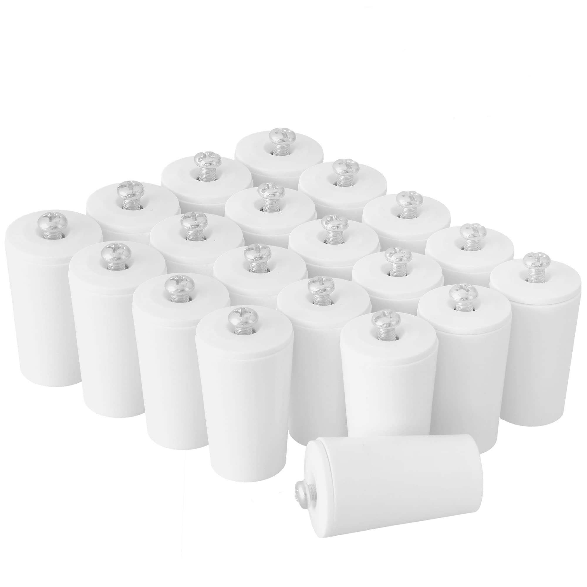 Paracolpo Per Tapparelle – Confezione 10 Pezzi, Colore Avorio, PVC Conico