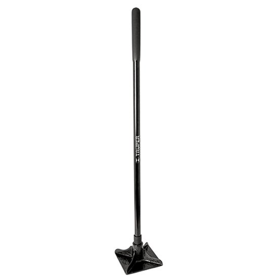 Tasator 20x20 cm, 4,9 kg, cu coada metalica de 119 cm si maner antialunecare Truper