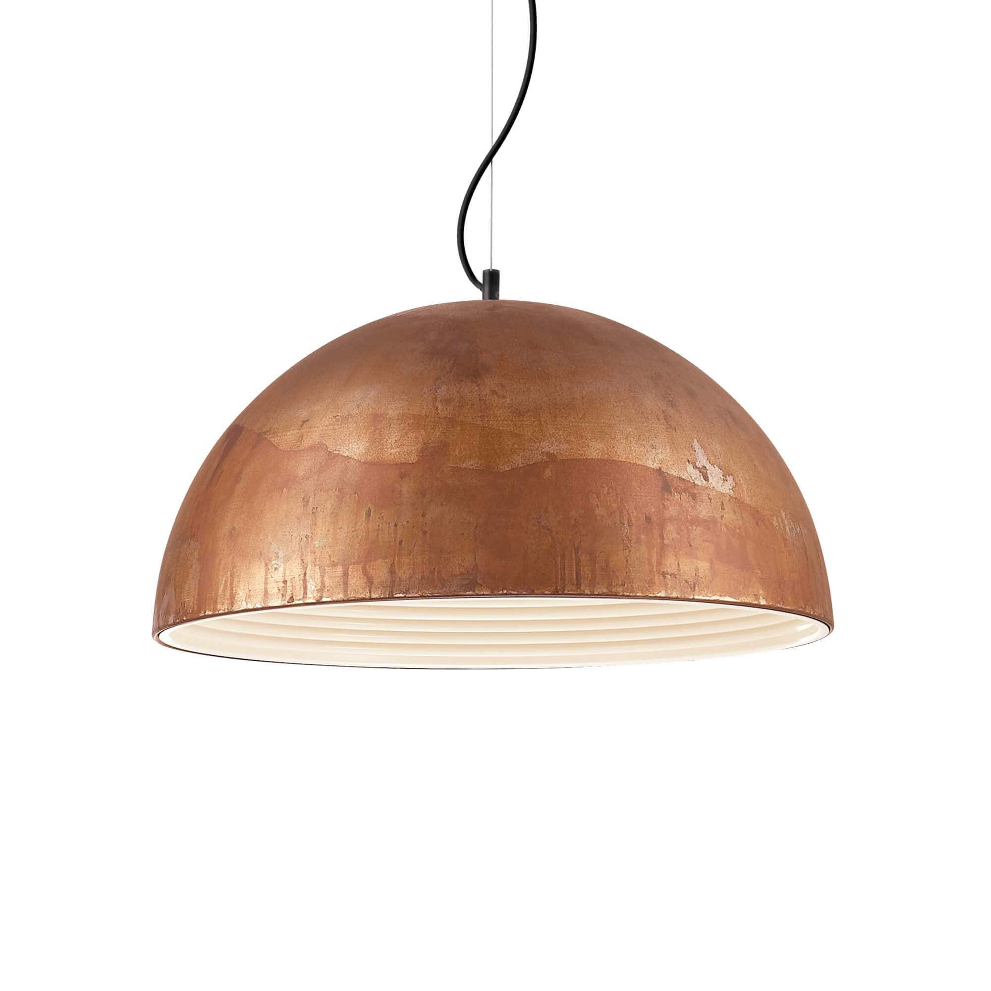Ideal Lux  Suspension Corten Folk 1 Ampoule Largeur 30 Cm , Leroy Merlin