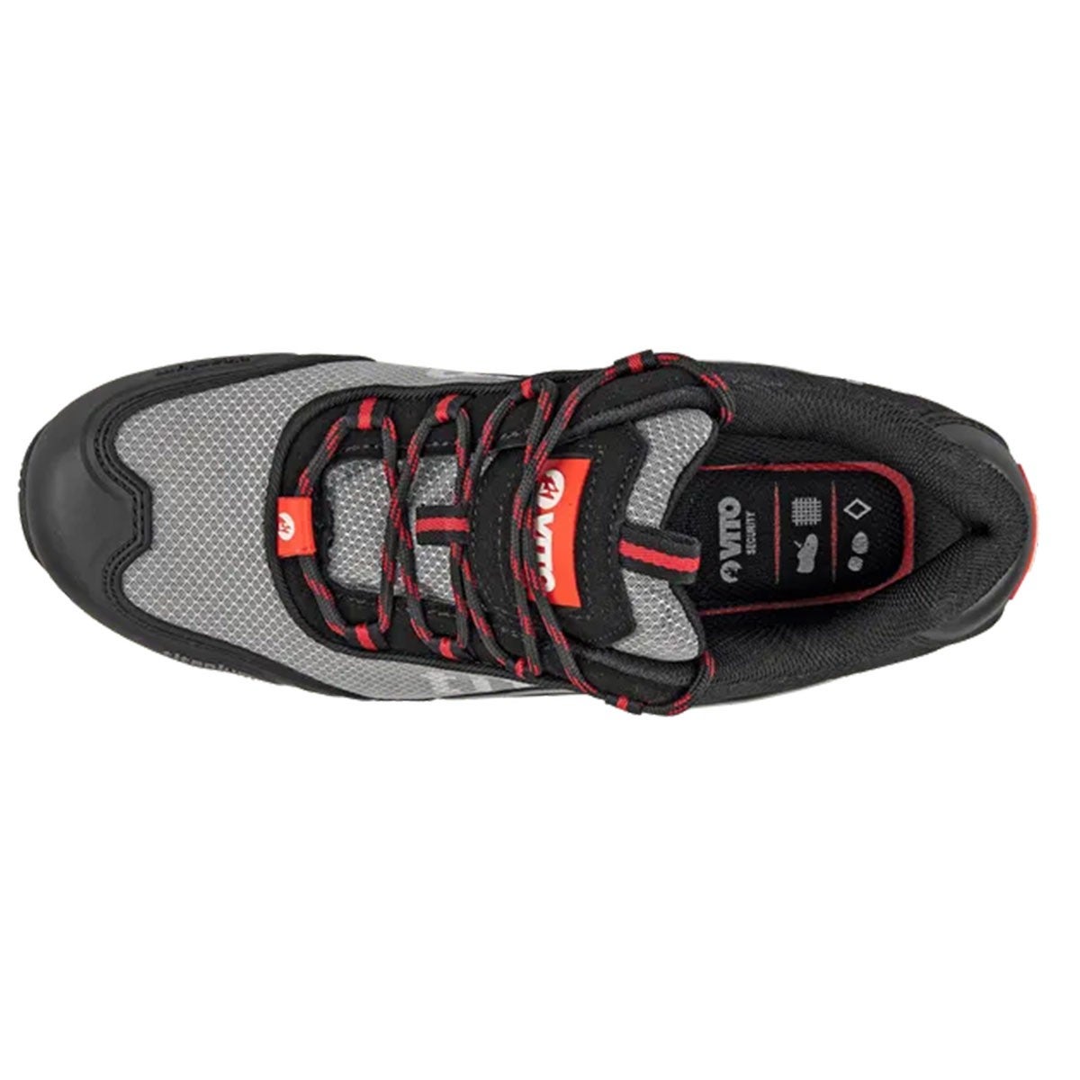 Chaussures de sécurité basse Taille 41 Titanium S1P Anti glissement VITO - 2