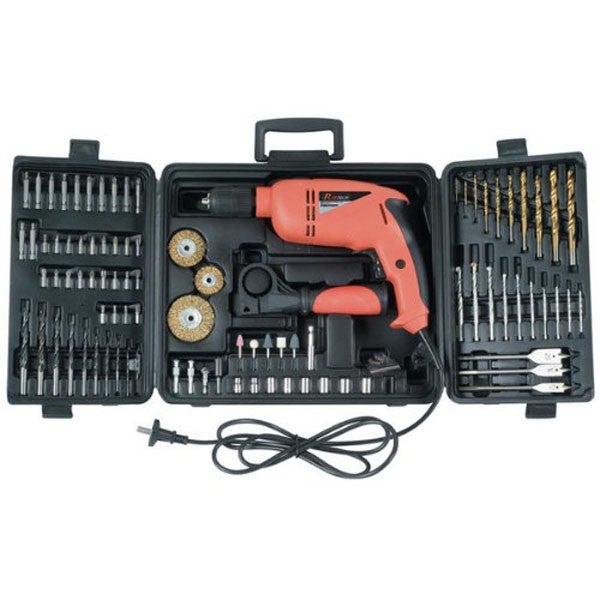Perceuse visseuse à percussion Diam13 mm 810w en Coffret +92 Accessoires PRKIT92FP Ribitech