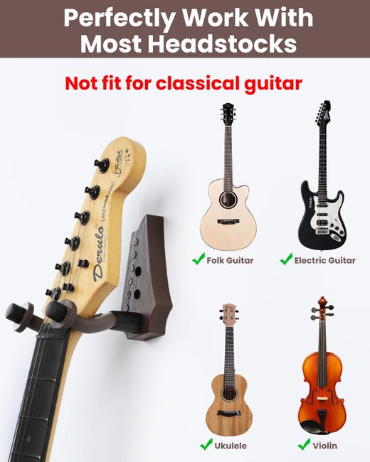 Soporte Guitarra Suelo Colgador Guitarra Pared Ktaxon Soporte De