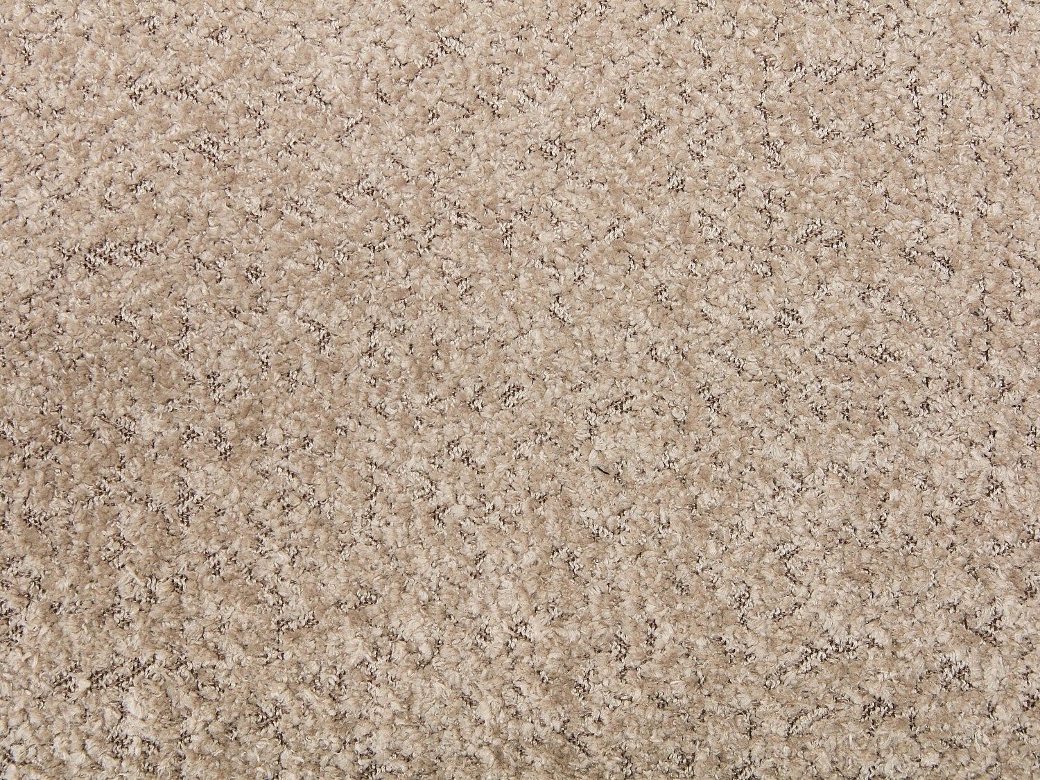 Lot de 6 chaises avec accoudoirs en tissu bouclette et bois d'hévéa - Taupe et naturel - SOLUNA - 6