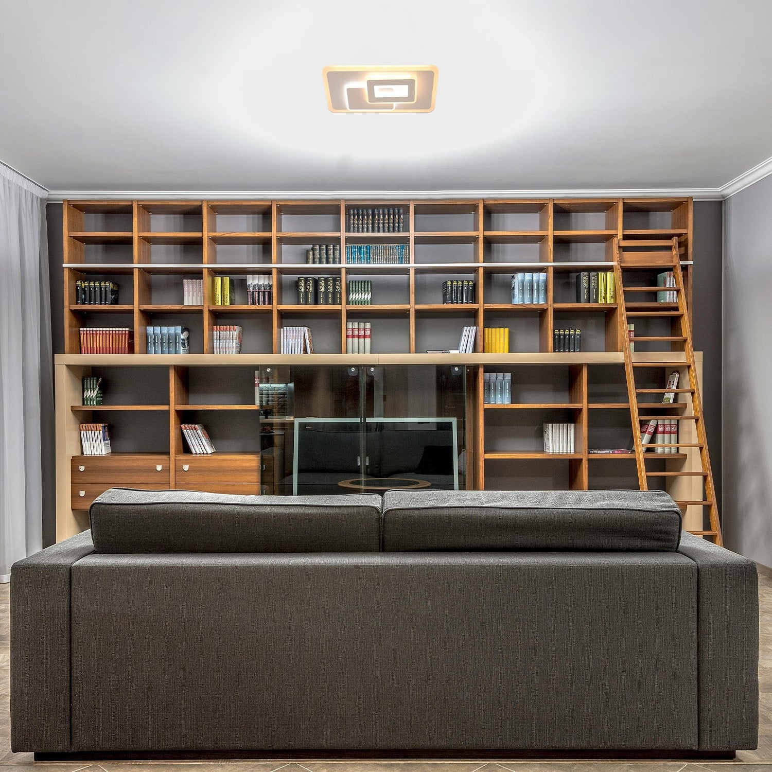 BUYBUY Lampadario LED 45W, Telecomando 2.4G, Luce Regolabile 4000lm BBLED033 - 3