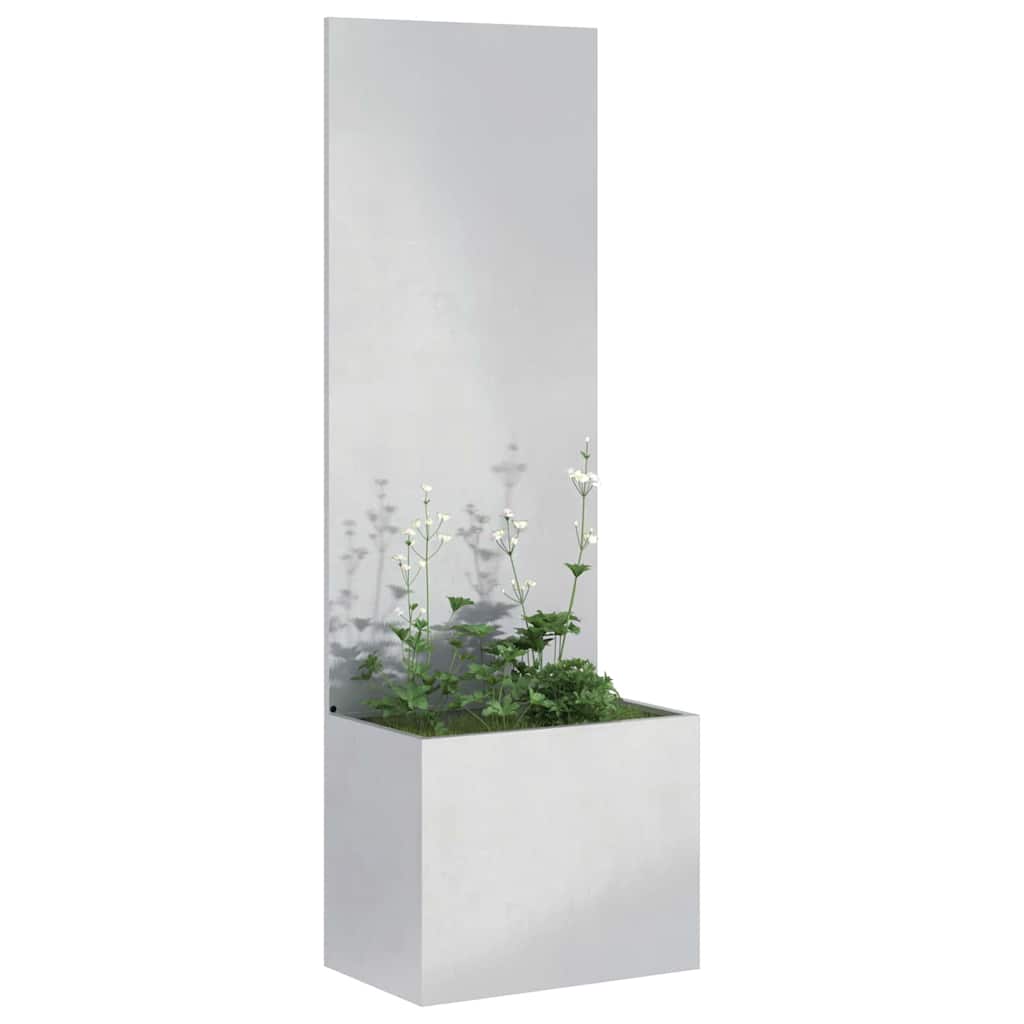 Écran de confidentialité de jardin Argent 50 x 32 x 150 cm vidaXL - 4