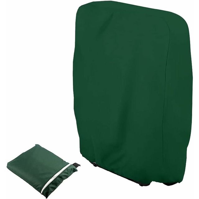 Housse De Protection Transat 2 Places - Imperméable, Anti-UV - Vert - Protection Fournie Pour Jardin, Extérieur