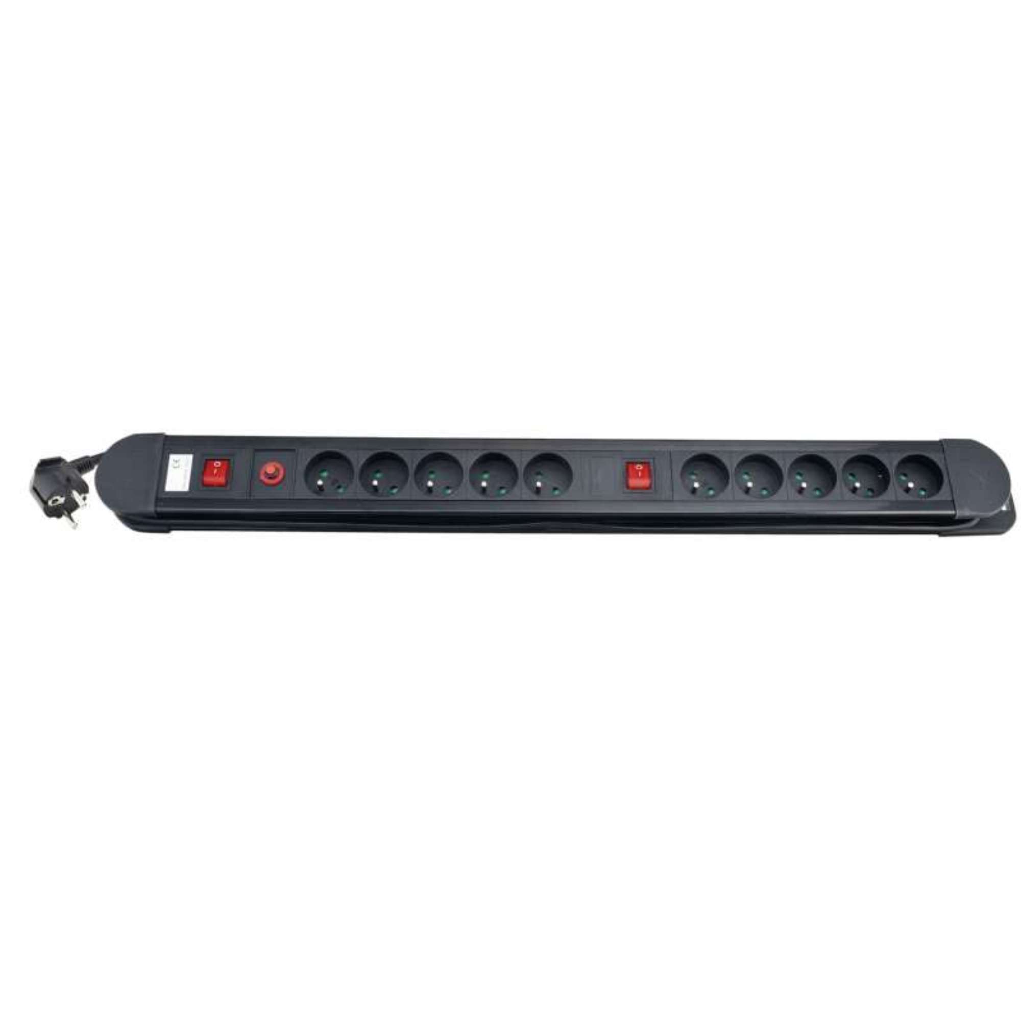 Bloc Multiprises 10 Prises 74cm Max 3500w - 3