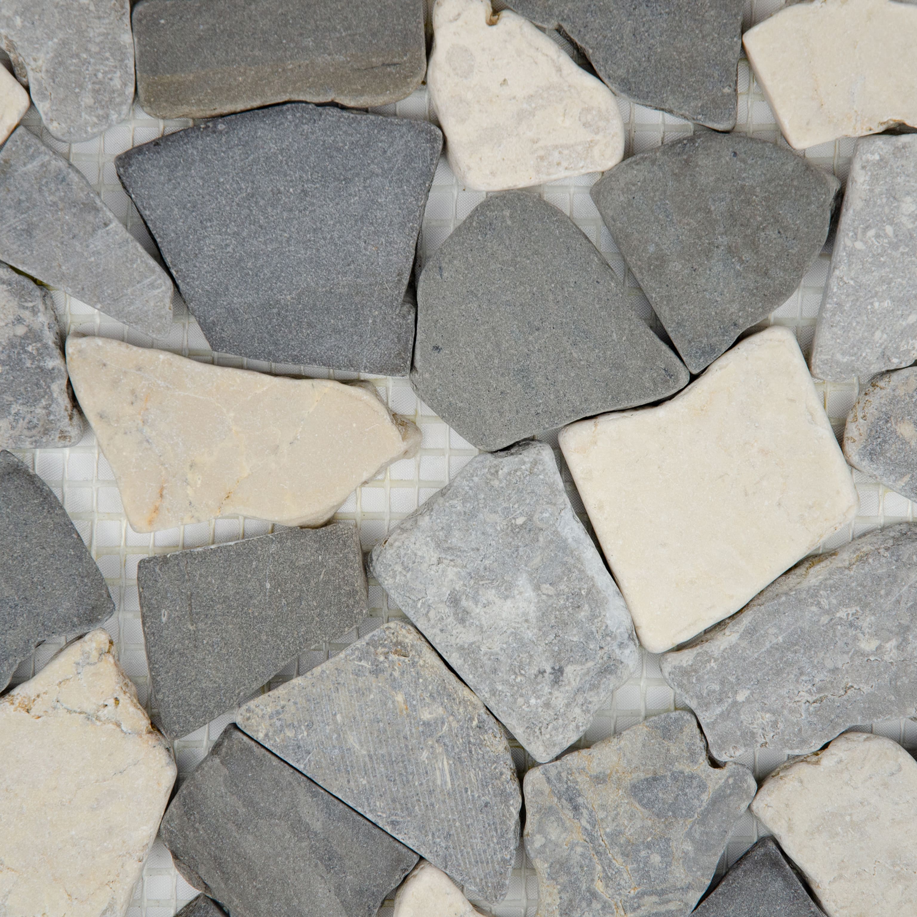 MOSAIQUE PALLADIEN MIX GRIS 1 PLAQUE 30 x 30 CM CASA LINEA - 2