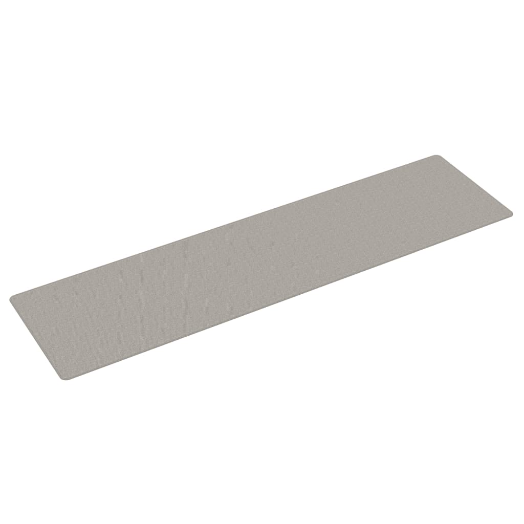 Alfombra de pasillo | tapete de pasillo con aspecto de sisal gris taupe 80x300 cm cfw65346