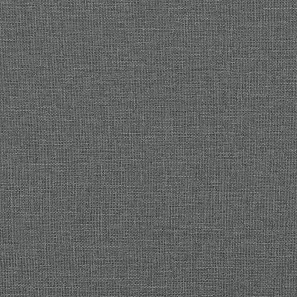Sgabello contenitore 45 x 45 x 49 cm tessuto grigio scuro 02_0010790 - 5
