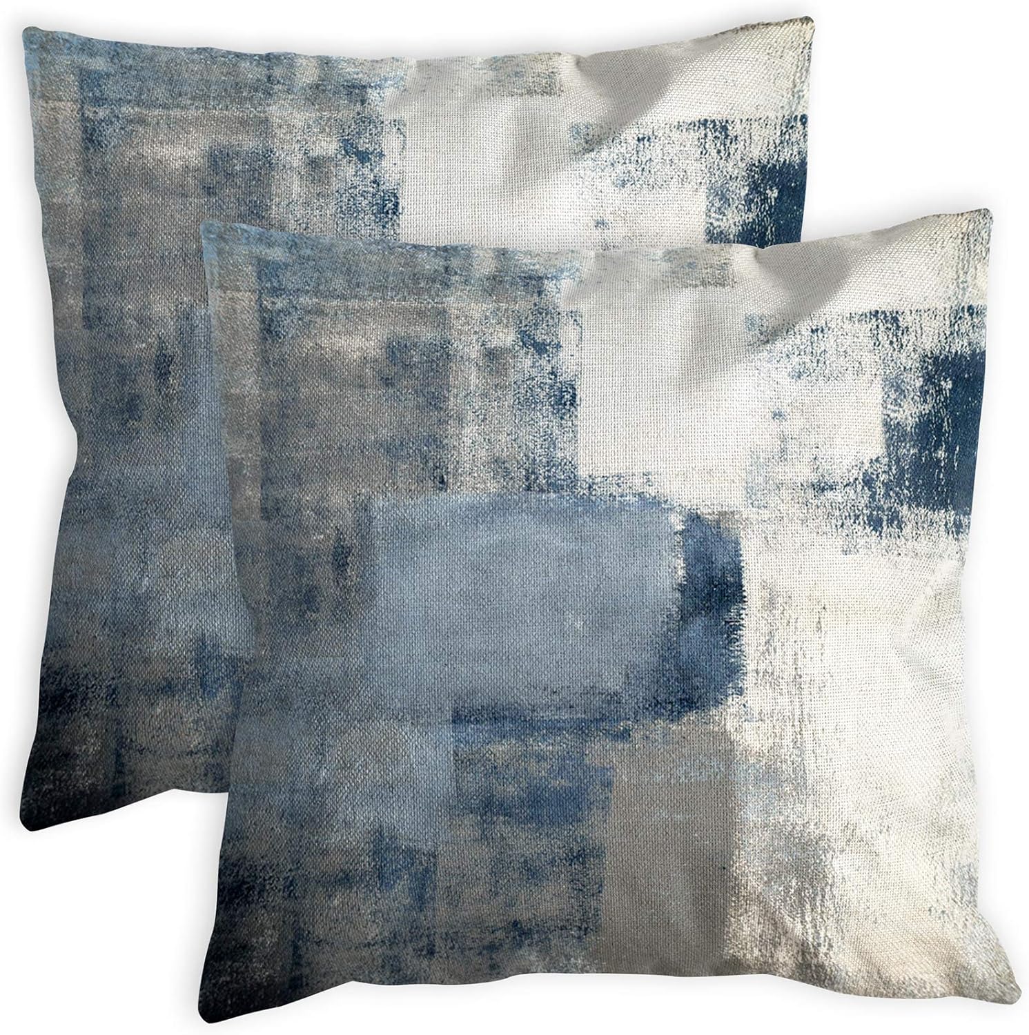 Cuscino INSPIRE Leya blu 45 x 45 cm | Leroy Merlin