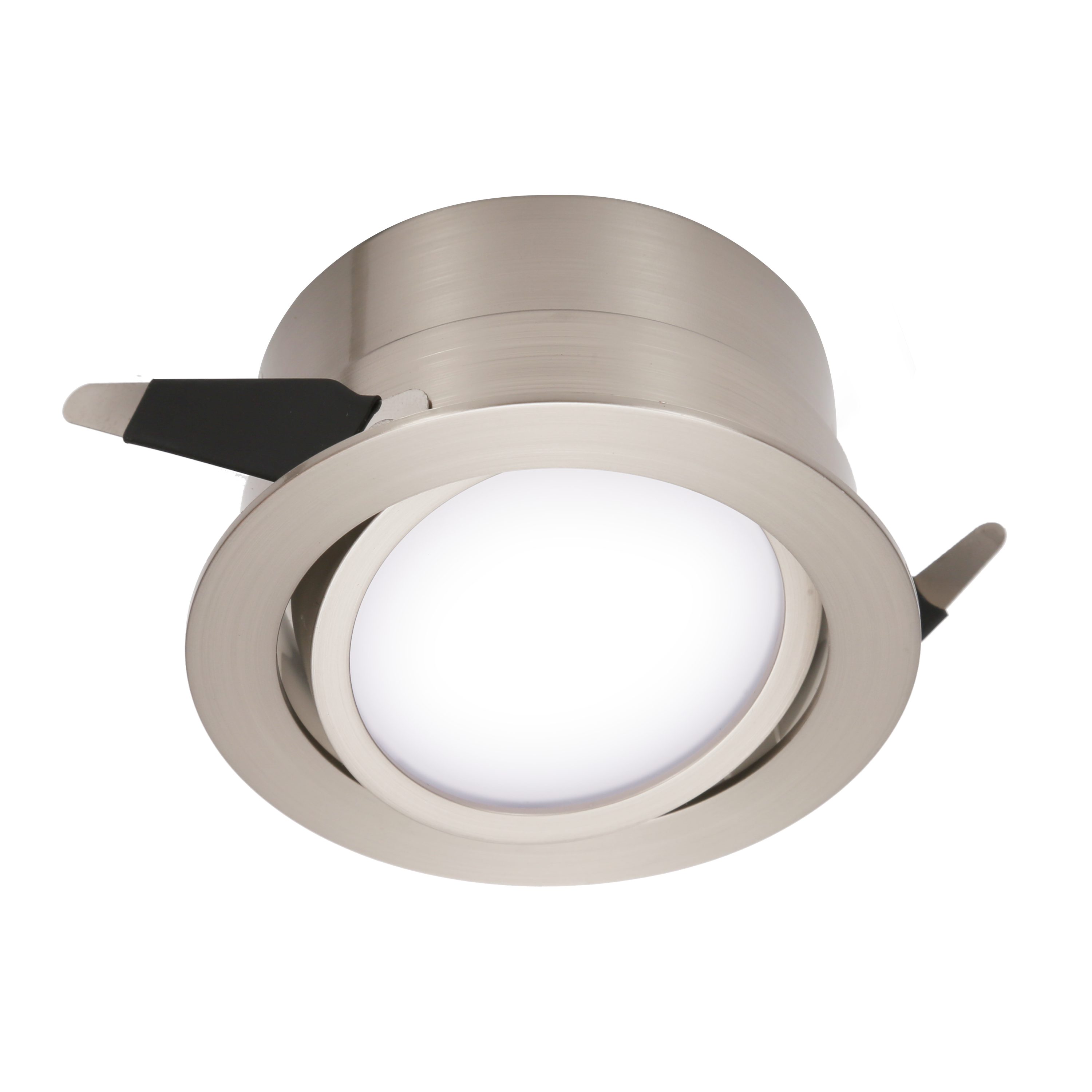 Lot De 6 Spots Encastrables LED Smartwares – Inox Brossé, IP65, Anti-incendie