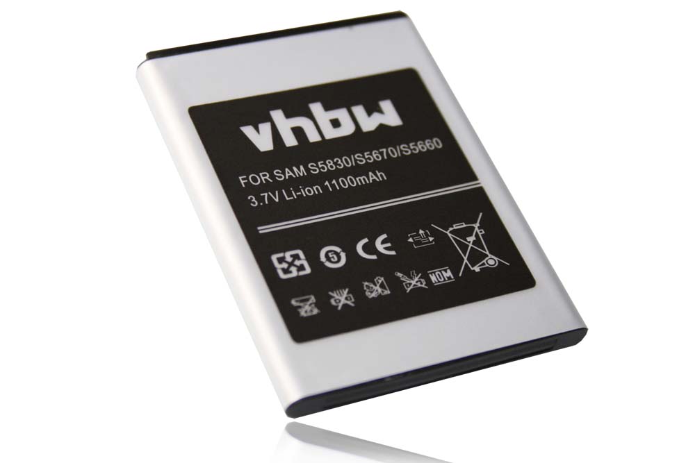 Vhbw Batteria Per Smartphone SFR 341 (700mAh, 3,7V, Li-Ion) - Sostitutiva Per Li3706T42P3h383857 - Ricambio Cellulare