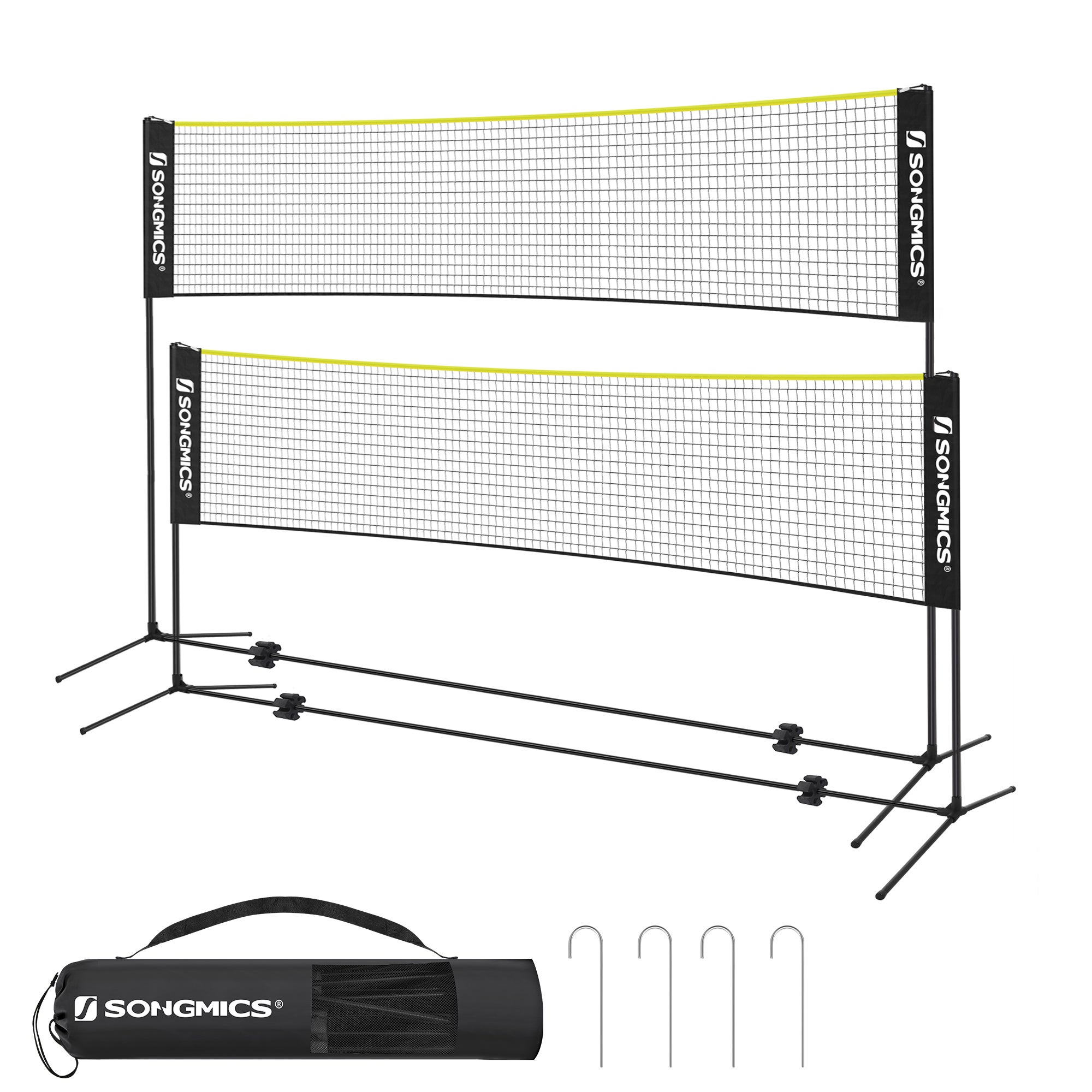 Filet De Badminton Filet De Sport Intérieur Filet Pliable Filet De
