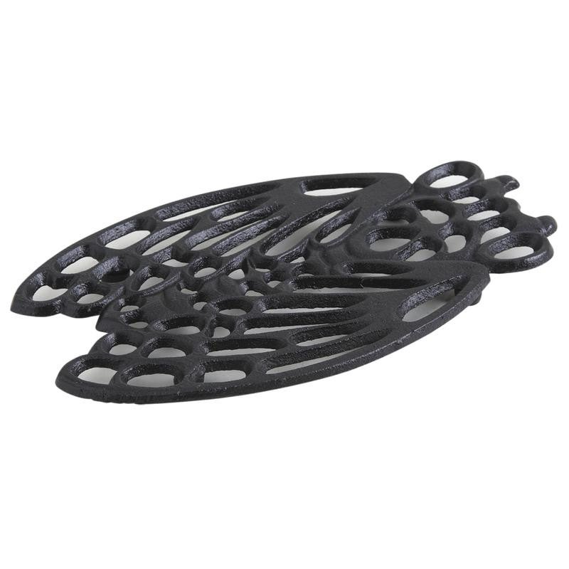 Dessous De Plat Cigales En Fonte – Déco De Table Rustique Et Robuste, Couleur Marron