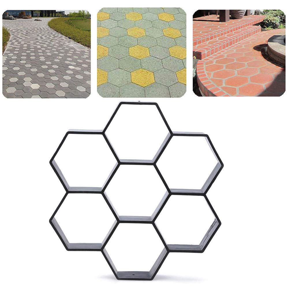 1 sztuka forma do betonowych elementów, chodnik, forma do układania DIY 29x28x cm, forma do chodnika do układania