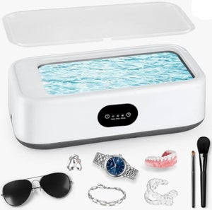 Nettoyeur Ultrasonique Portable Haute Capacité 15W - 3 Modes Pour Bijoux, Lunettes, Montres