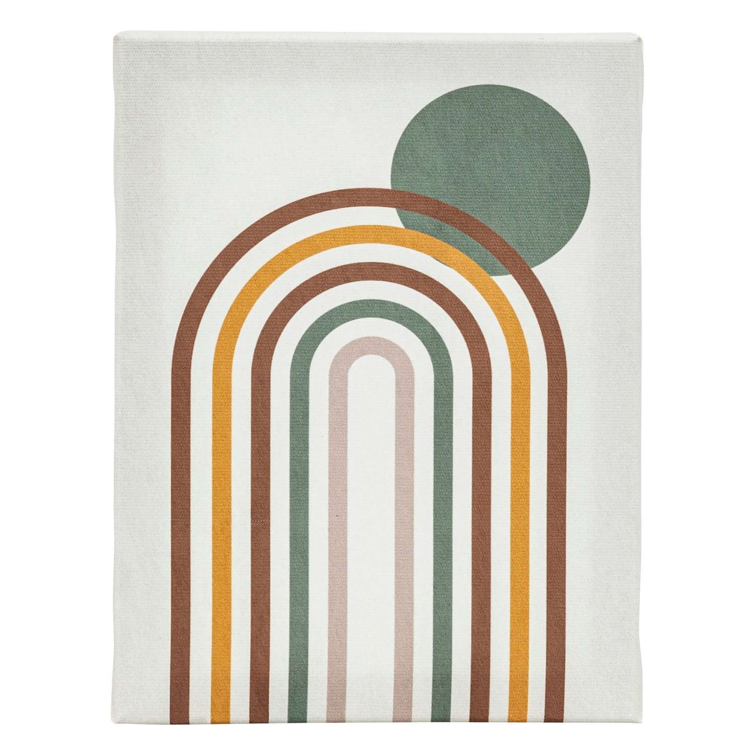 Lot de 5 toiles imprimées SOLEIL - Multicolore - 5