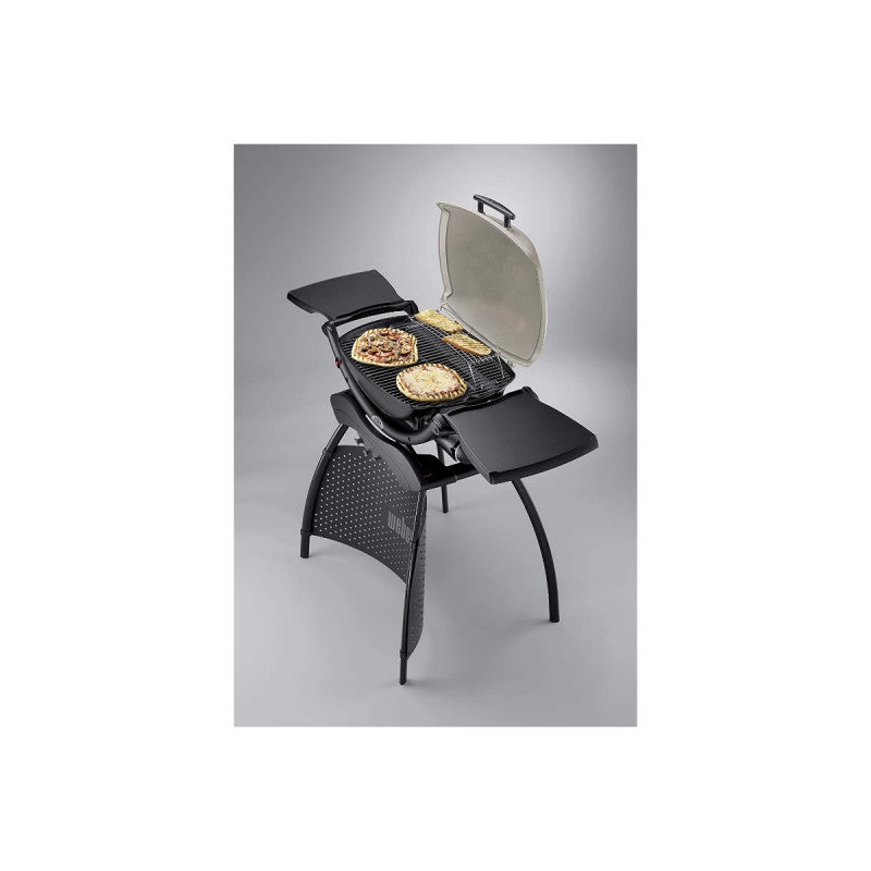 WEBER - Barbecue a gas - Supporto Q 2000 nero - 9 coperchi - Nero - 2