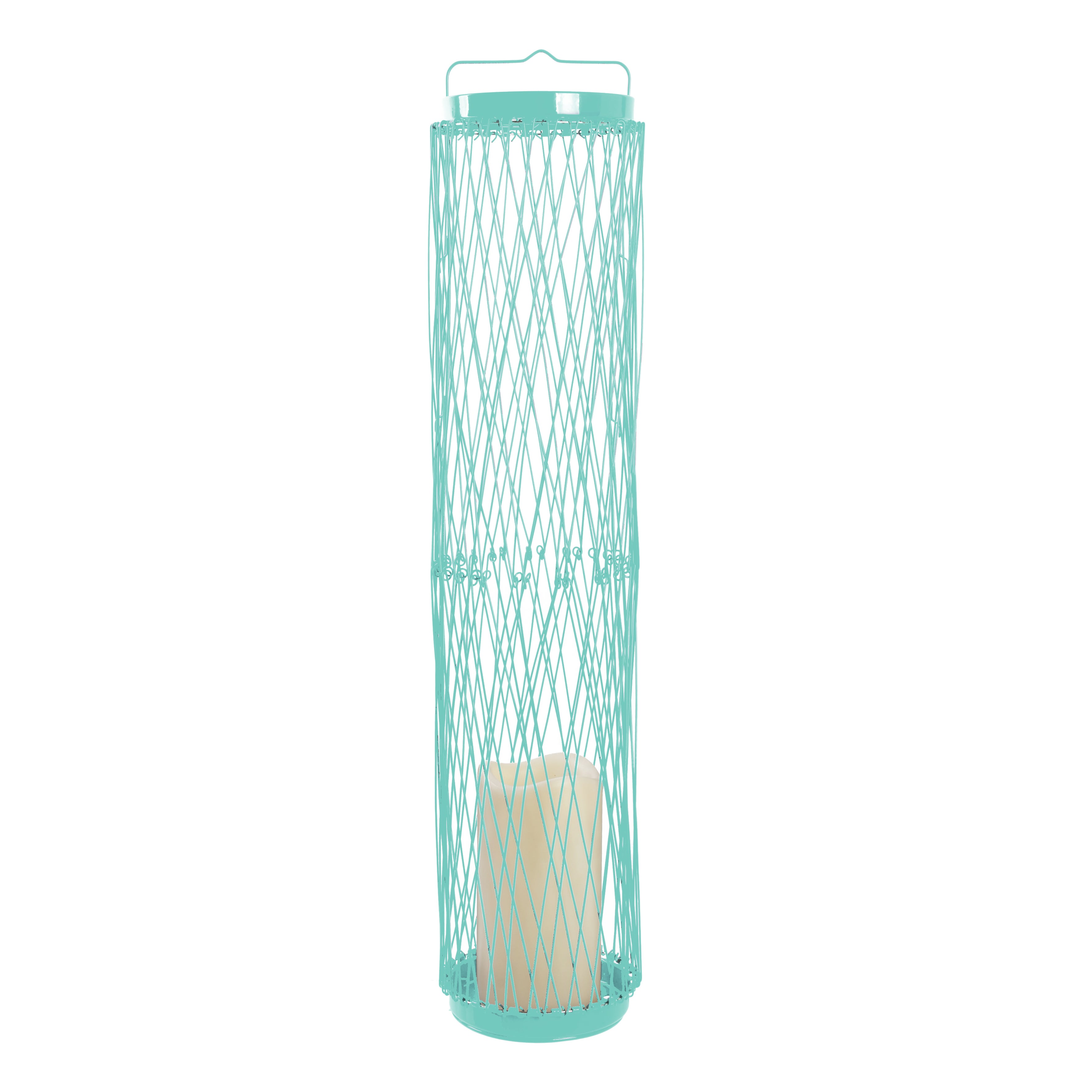 Photophore Led Retractable Bleu Vert - 2