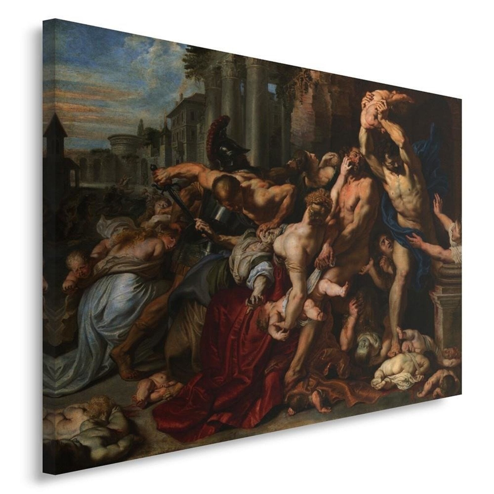 Tableau reproduction photo de pp rubens - massacre des innocents - 40 x 60 cm - 5