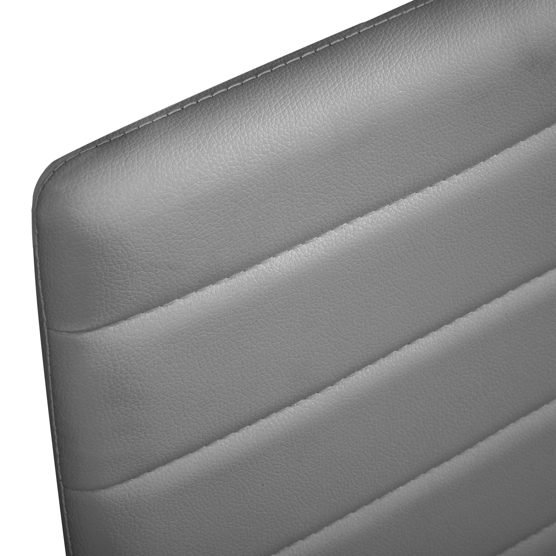 TECTAKE Conjunto de cadeiras de sala de jantar estofo revestido em pele sintética - 4