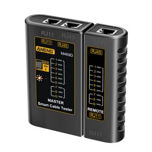Testeur de continuité de câble réseau LAN RJ45 RJ11 RJ12, outil de Test de fil LAN UTP à paires