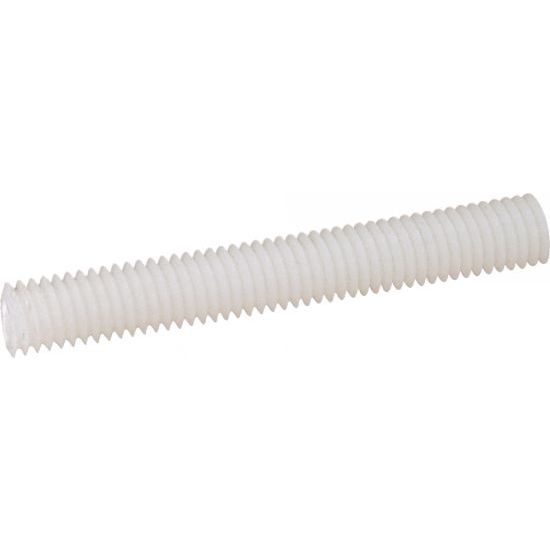 Tige Ronde En Nylon 66 Nylatron Noir - Diamètre 1 Pouce, Longueur 48 Pouces - Neuf