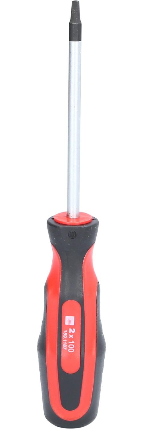 KS TOOLS Tournevis ERGOTORQUEplus® pour vis à carré intérieur, #2, - 2